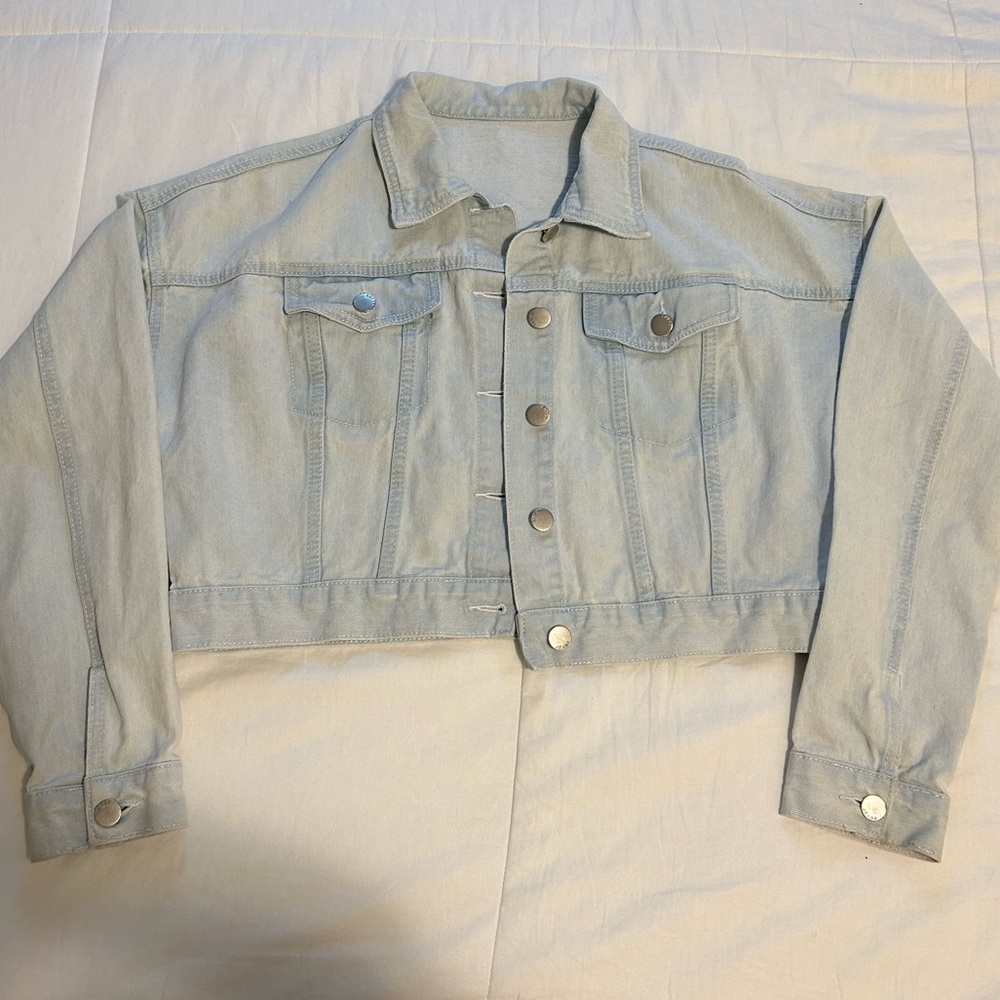 Urban planet light washed Jean jacket